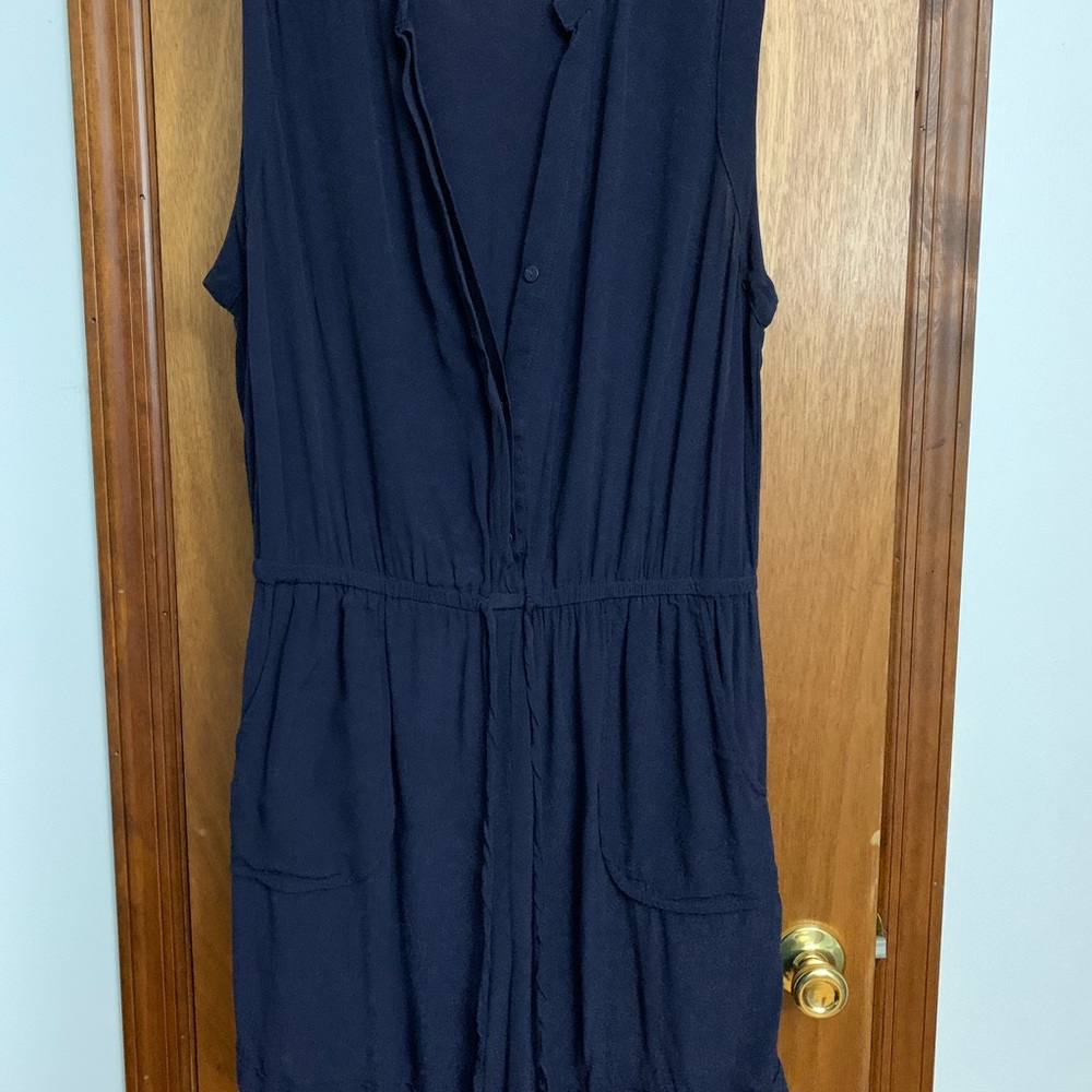 Forever 21+ navy shorts romper